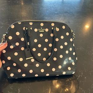 KATE SPADE - polkadot large purse